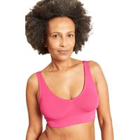 Boody Padded Shaper Crop Bra - BCA Pink